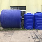 30噸藍(lán)色食品級塑料儲罐_防腐PE儲罐廠...
